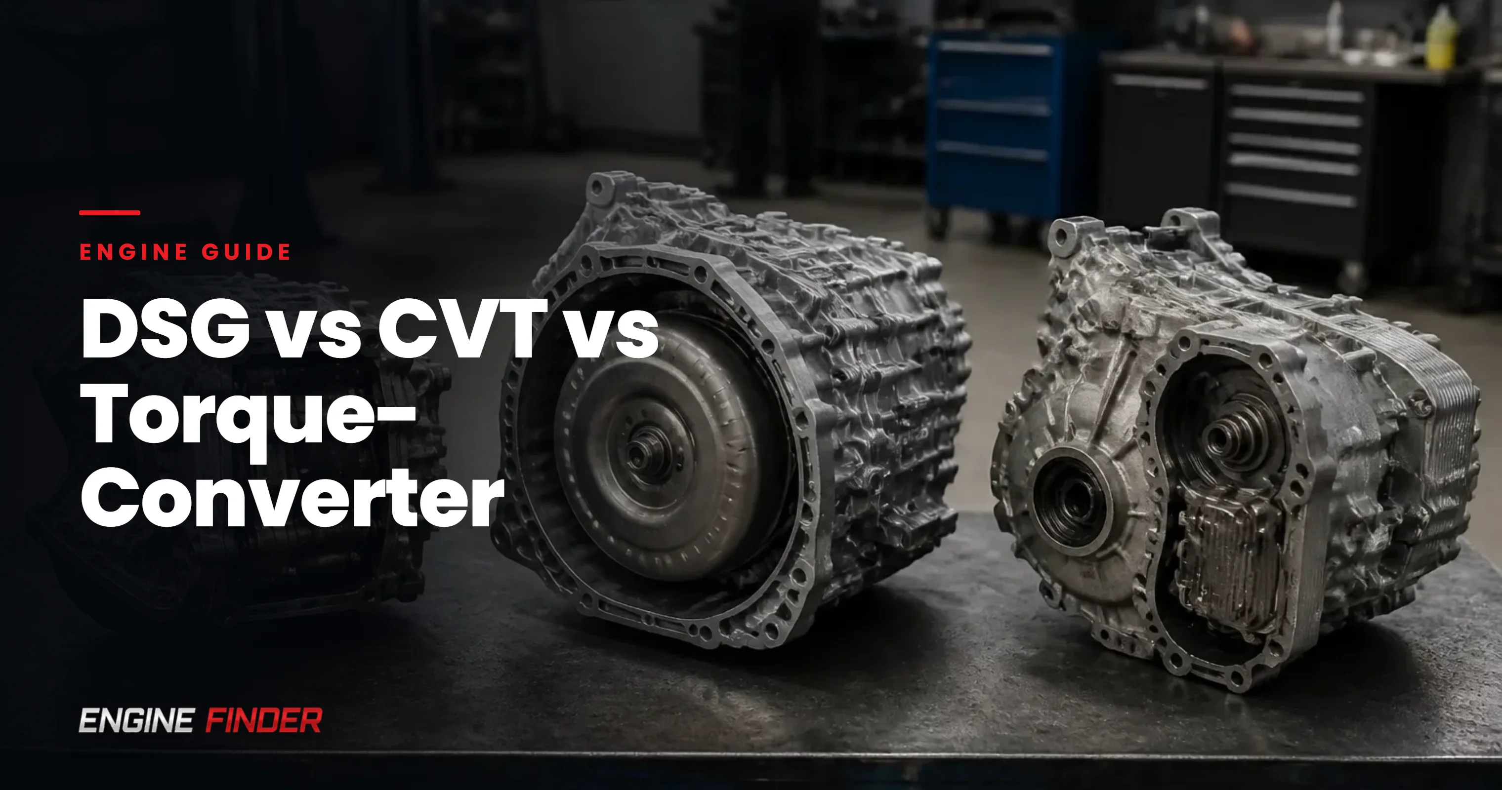 DSG vs CVT vs Torque-Converter: Automatic Gearboxes Explained