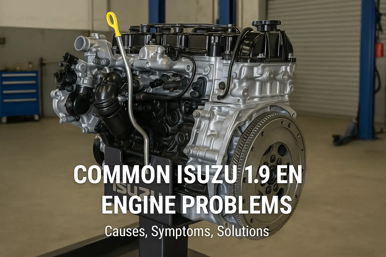 Isuzu D-Max 1.9 RZ4E-TC turbo diesel engine bay