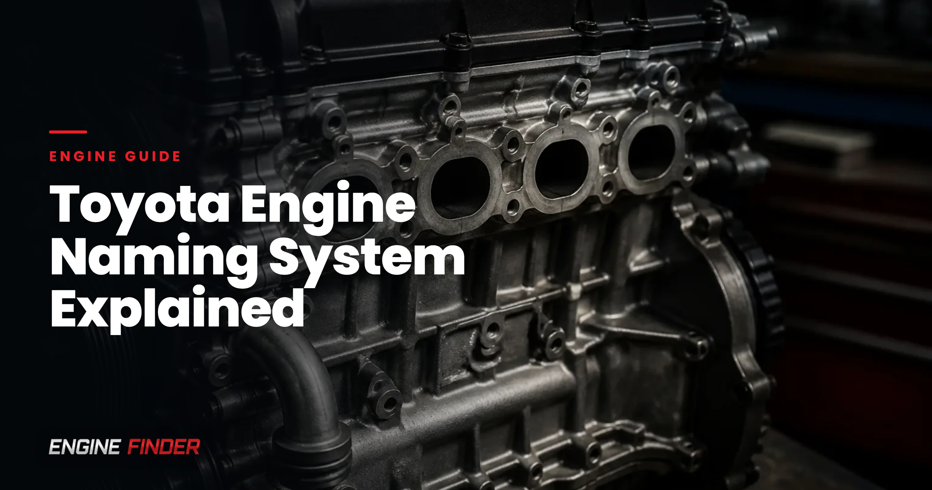 Toyota Engine Naming System Explained: Complete Guide to Engine Codes