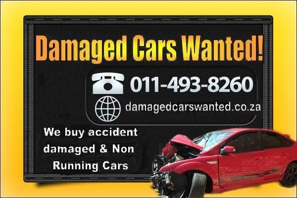 Damaged Cars Wanted Johannesburg