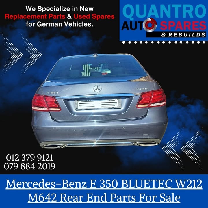 0 Mercedes-Benz E350 BLUETEC  Stripping For Spares