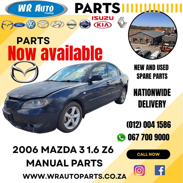 2006 Mazda 3  Stripping For Spares
