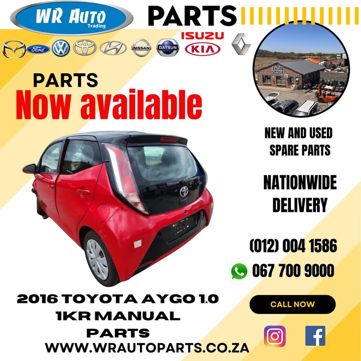 2016 Toyota Aygo  Stripping For Spares