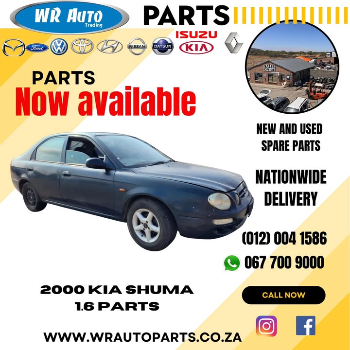 2000 Kia Shuma  Stripping For Spares