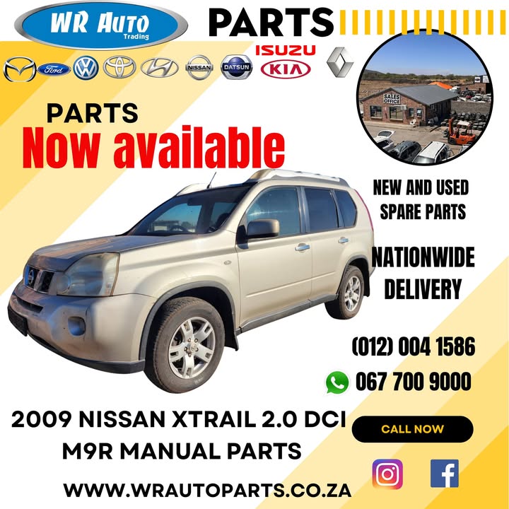 2009 Nissan X-trail  Stripping For Spares