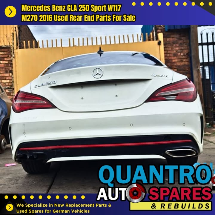 2016 Mercedes-Benz CLA 250  Stripping For Spares