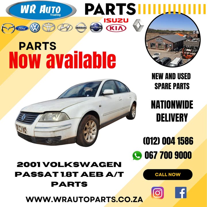 2001 Volkswagen Passat  Stripping For Spares