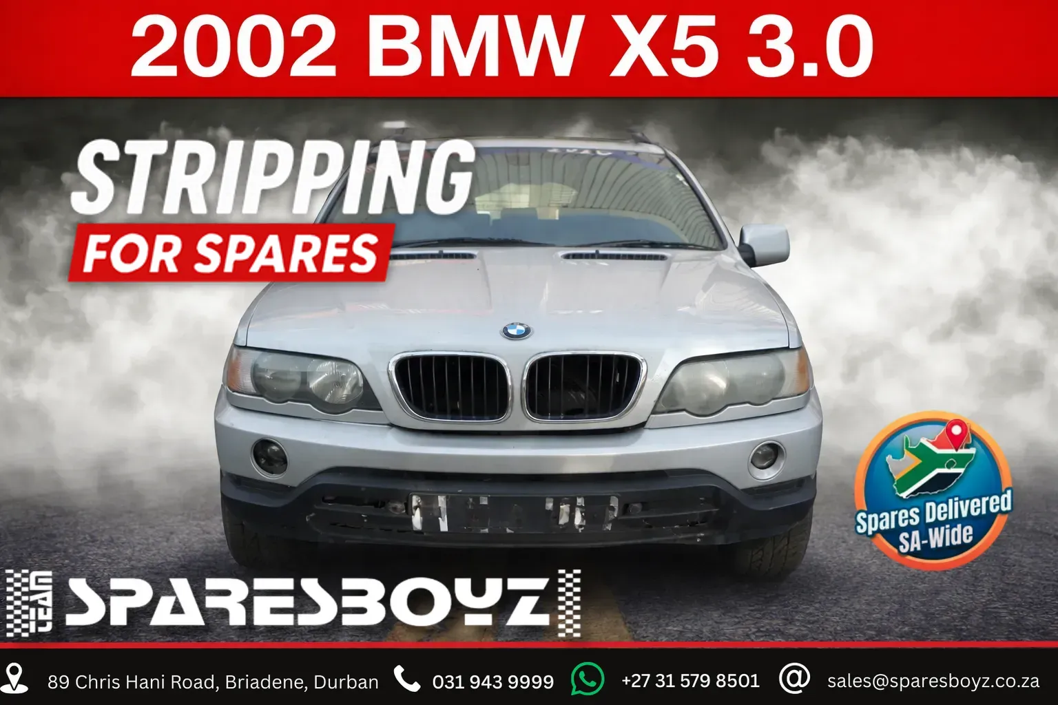 2002 BMW X5 M54 view 1