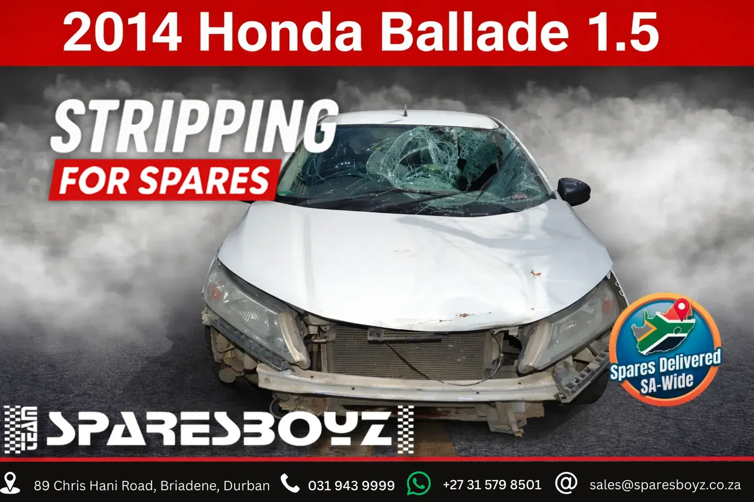 2014 Honda Ballade L15Z view 1