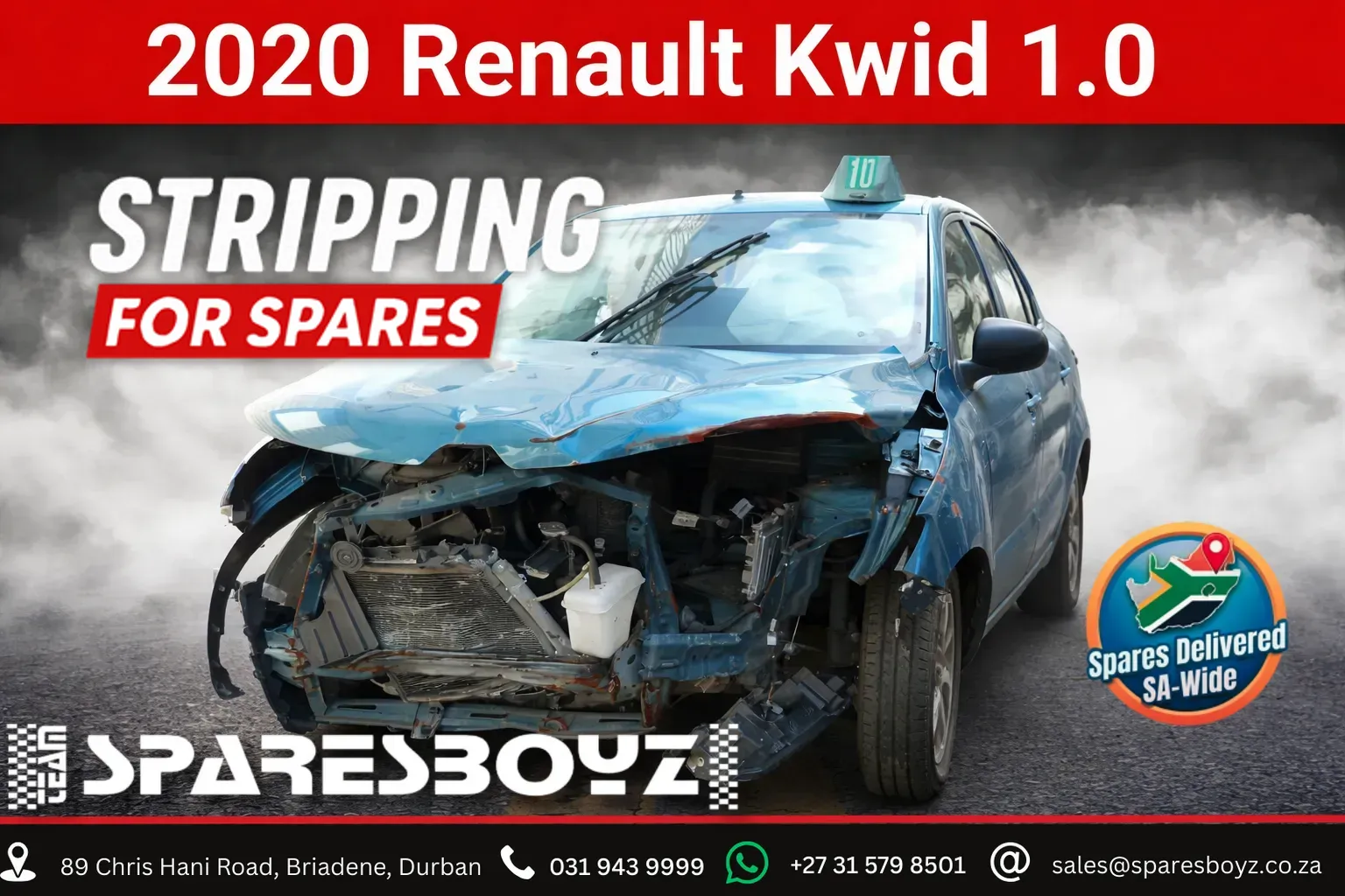 2020 Renault Kwid B4DA view 1