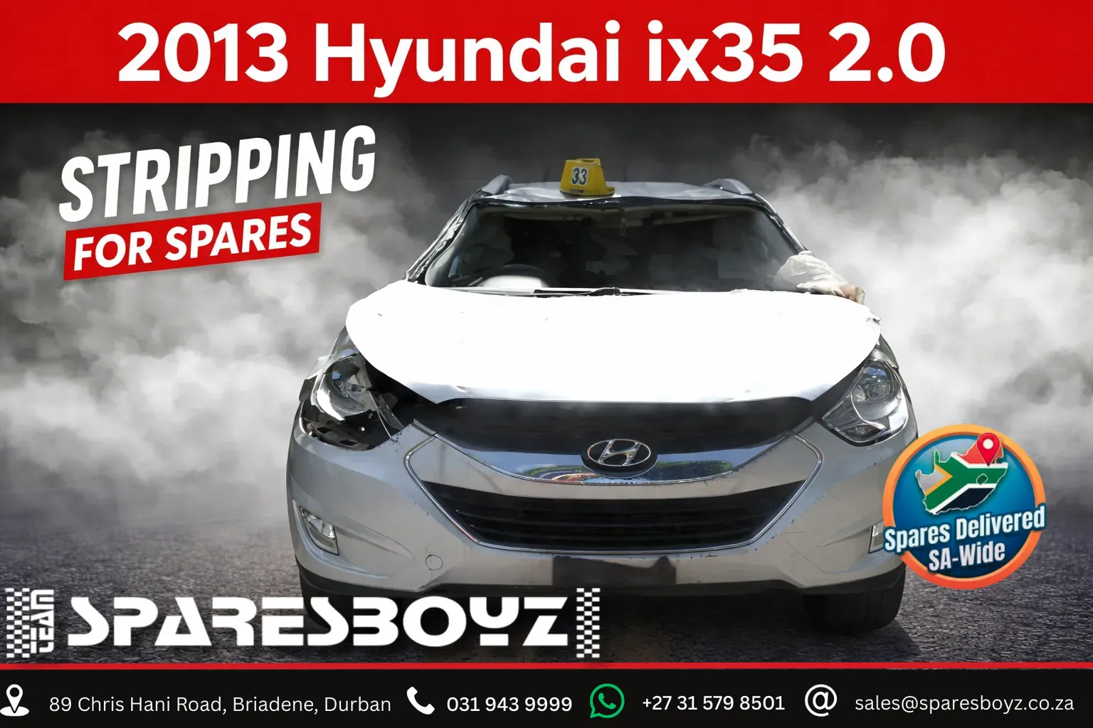 2013 Hyundai ix35 D4HA view 1