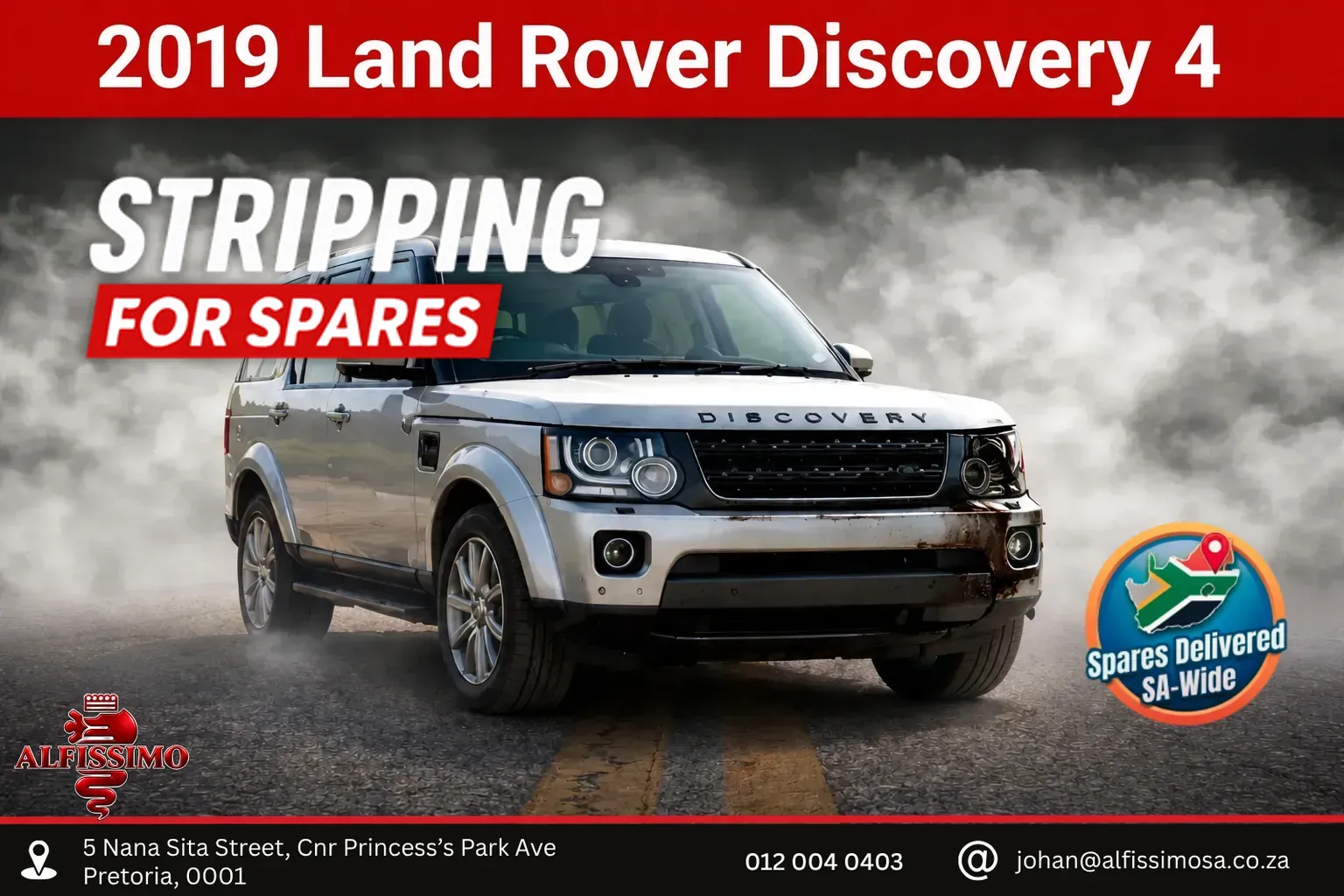 2019 Land Rover Discovery 4  view 1