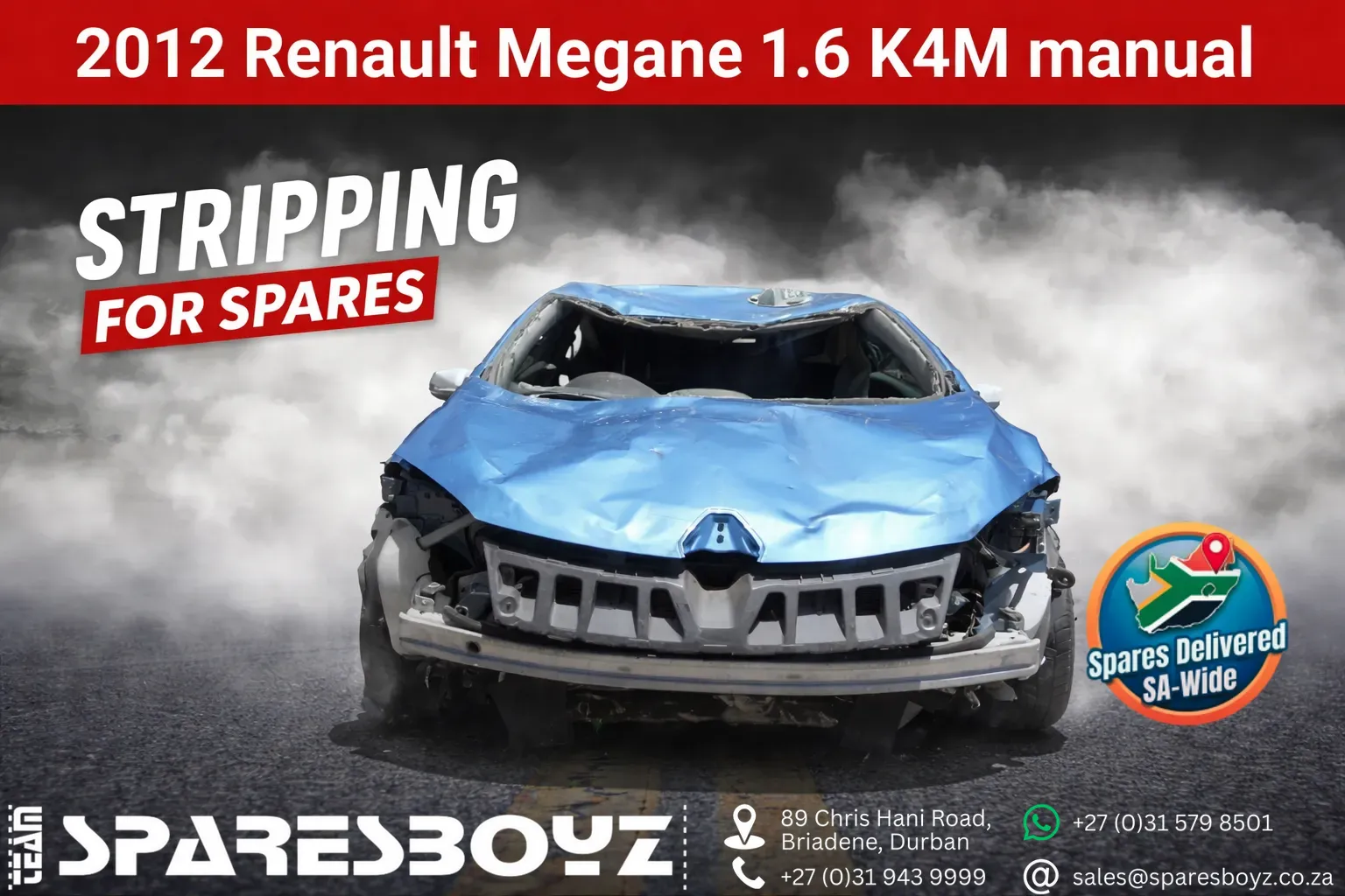 2012 Renault Megane K4M view 1