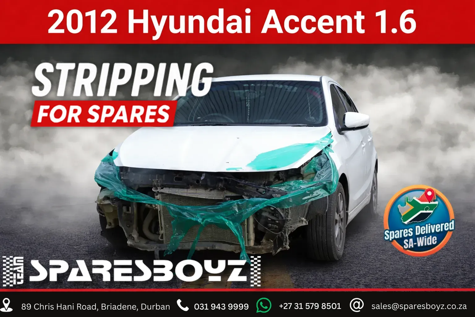 2012 Hyundai Accent G4FC view 1