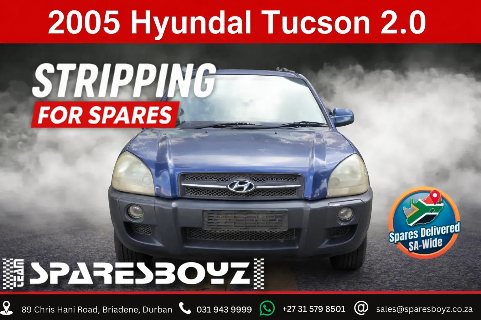 2005 Hyundai Tucson G4GC view 1