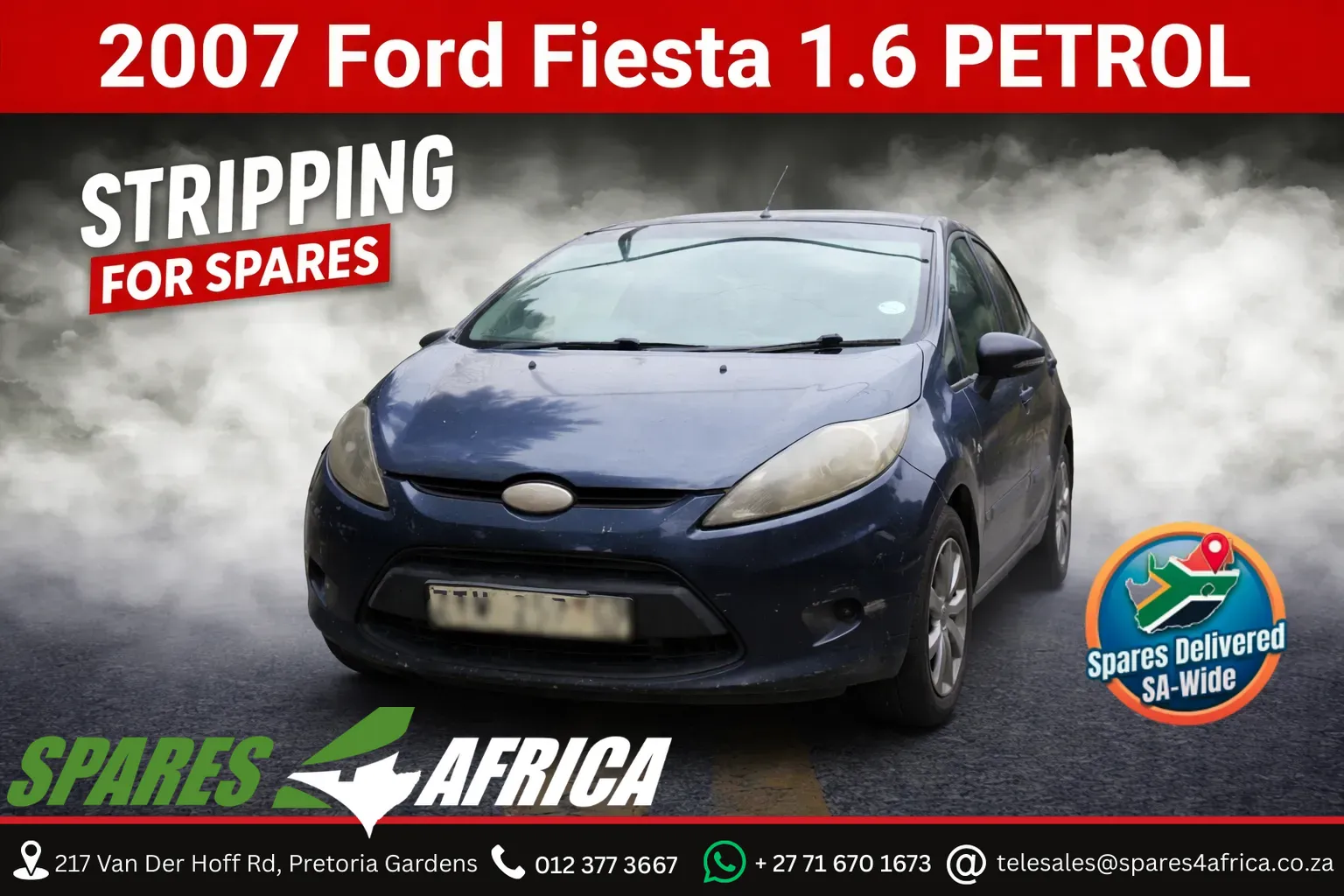 2007 Ford Fiesta  view 1