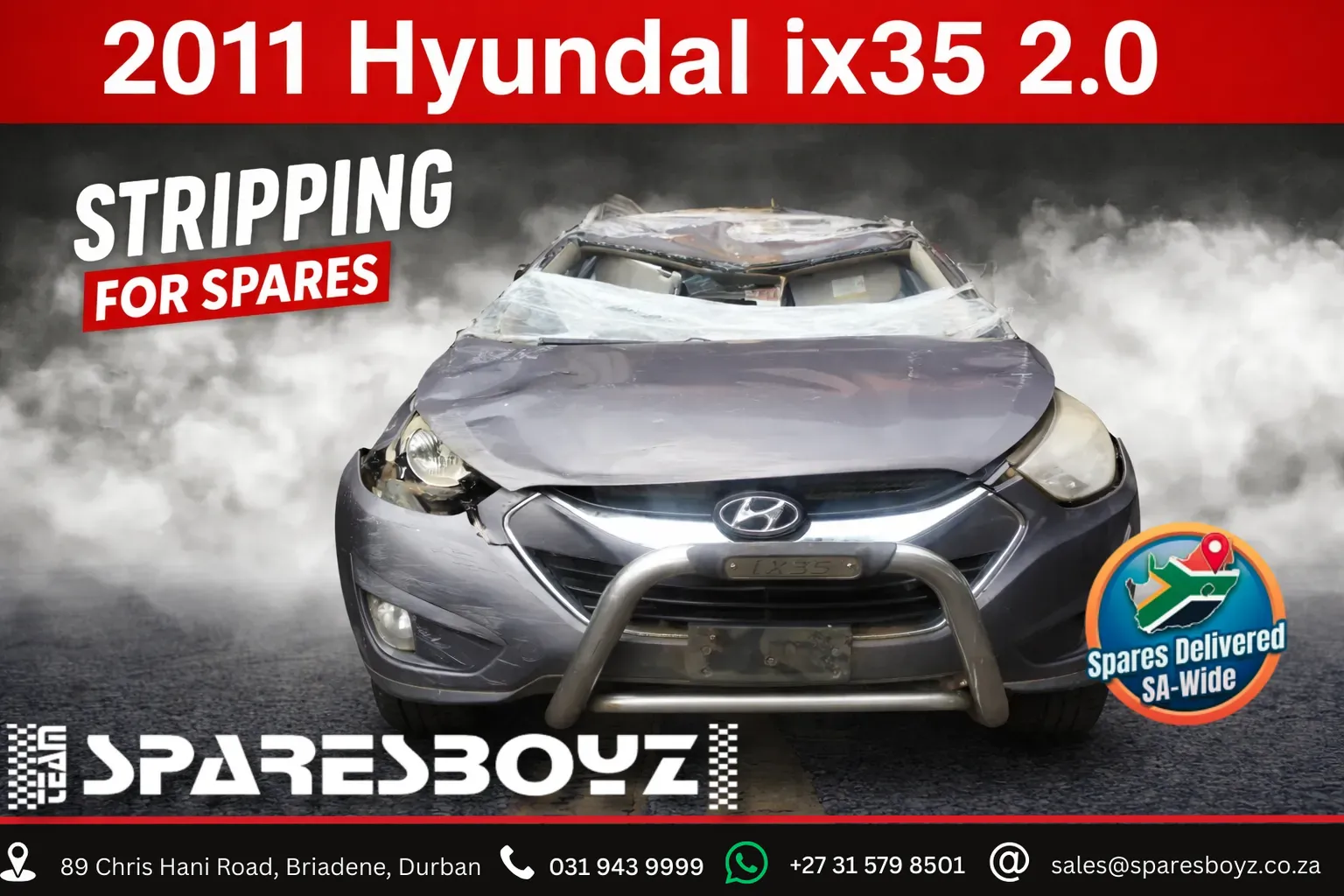 2011 Hyundai ix35 G4KD view 1