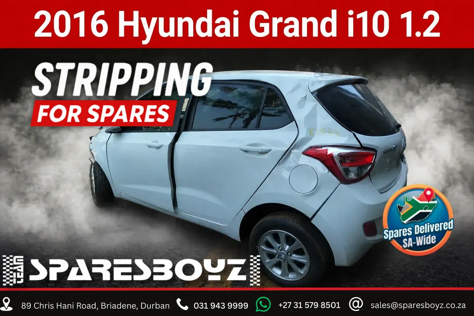 2016 Hyundai Grand i10 G4LA view 1