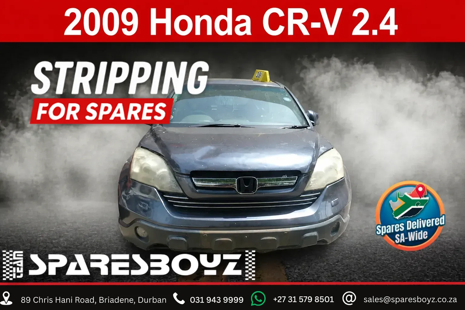2009 Honda CR-V K24Z4 view 1