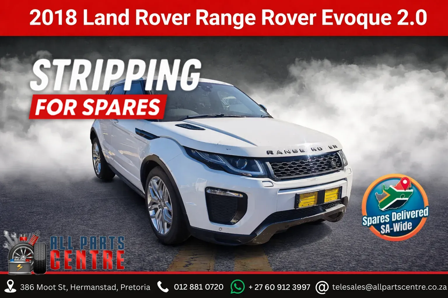 2018 Land Rover Range Rover Evoque 2.0 view 1