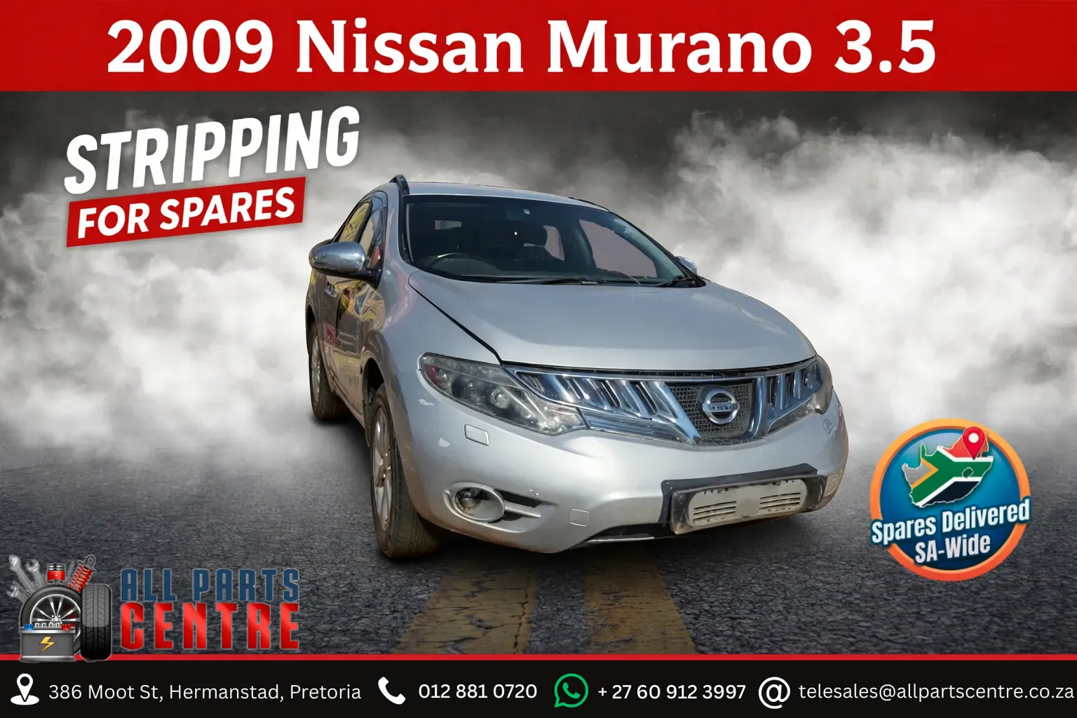2009 Nissan Murano VQ35 view 1