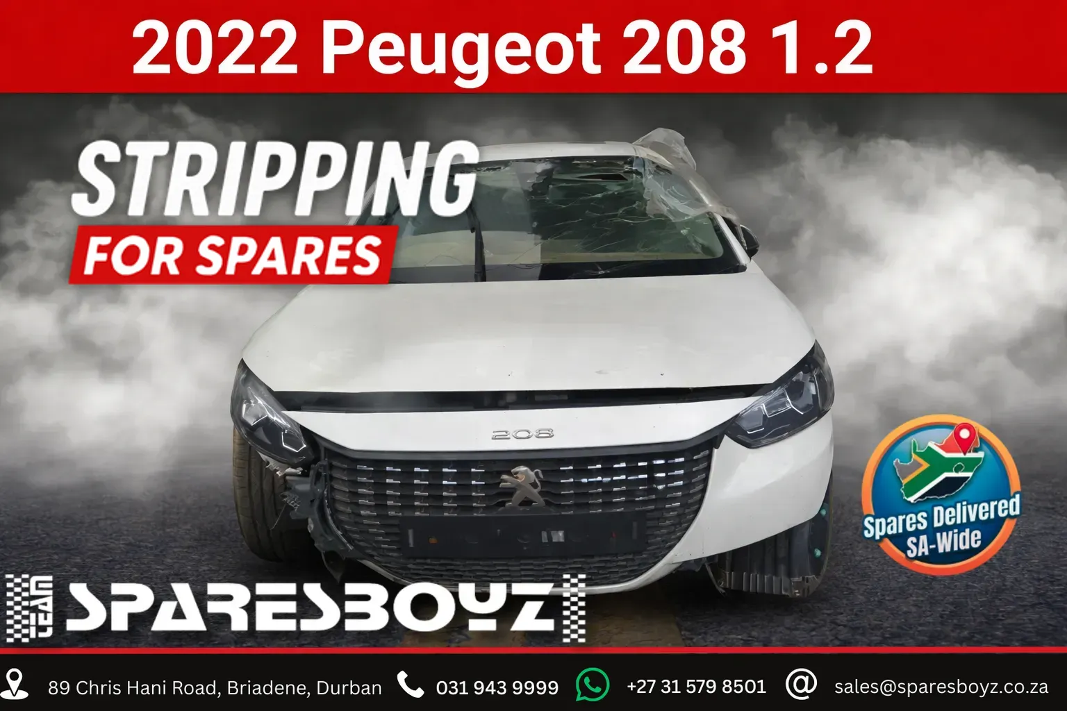 2022 Peugeot 208 10WA view 1