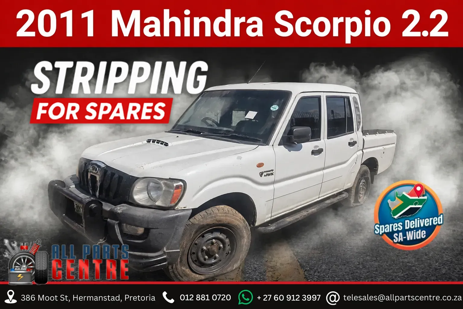 2011 Mahindra Scorpio HSC4 view 1