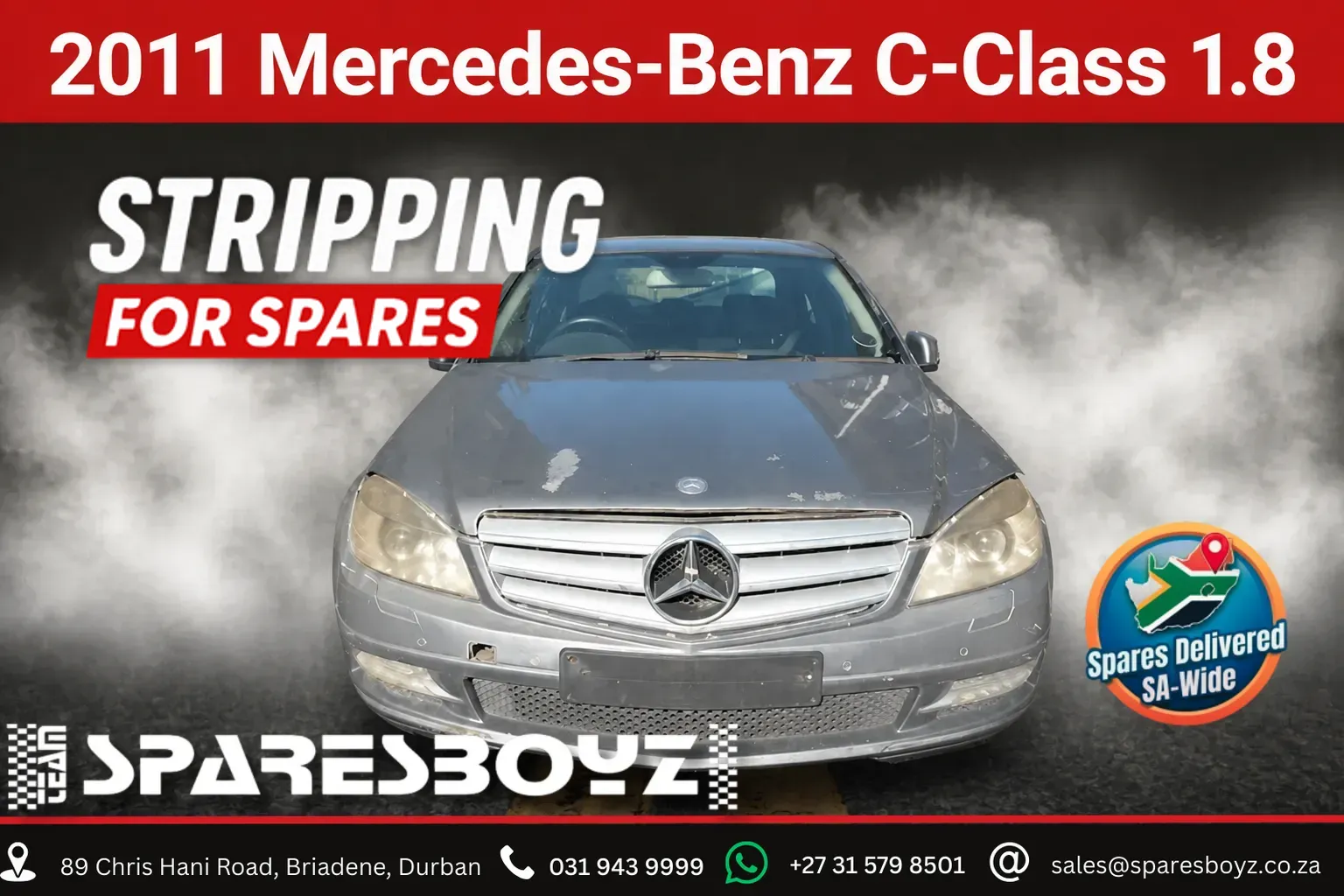 2011 Mercedes-Benz C-Class W204 view 1
