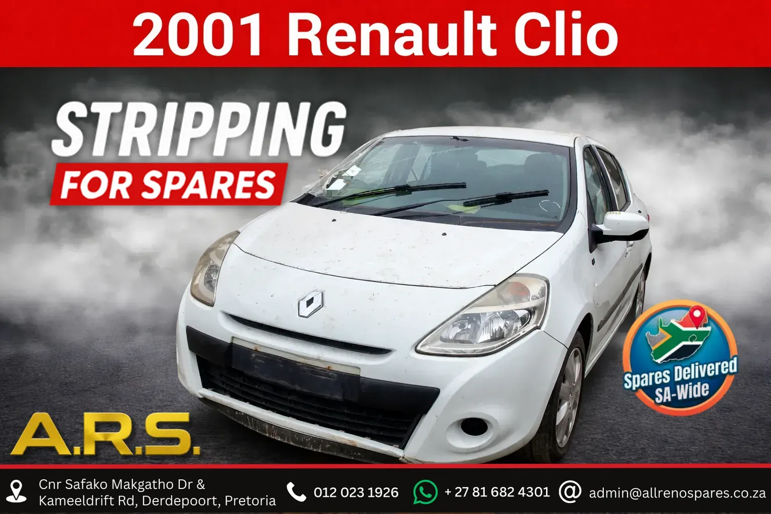 2001 Renault Clio K4MD8000037567 view 1