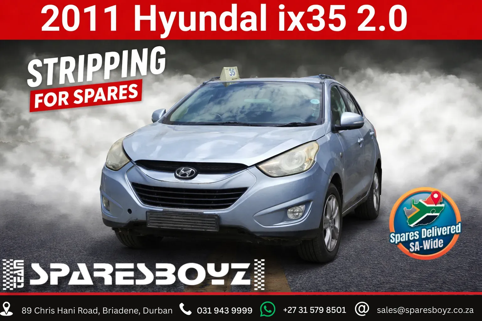 2011 Hyundai ix35 G4KD view 1