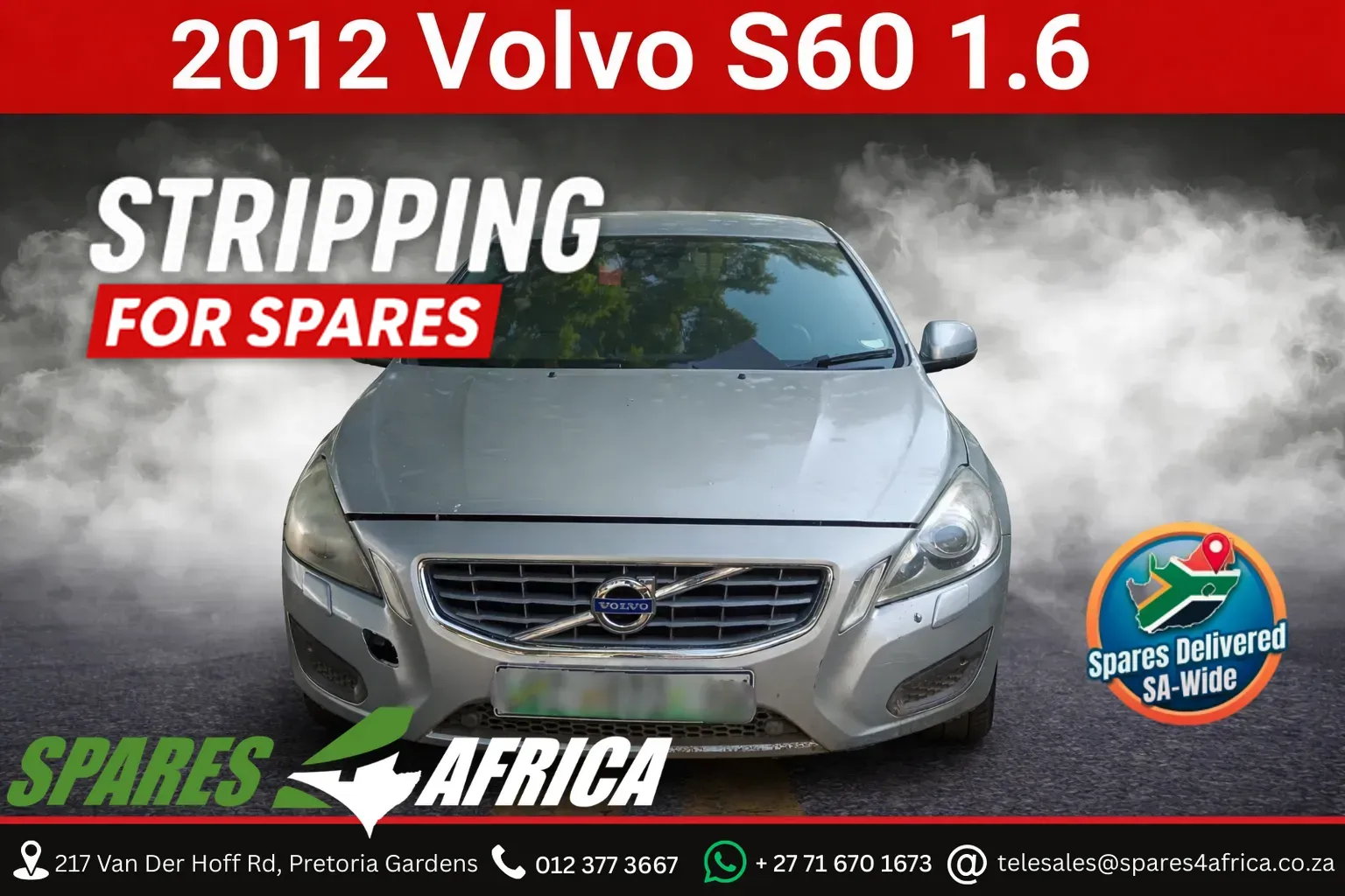 2012 Volvo S60  view 1