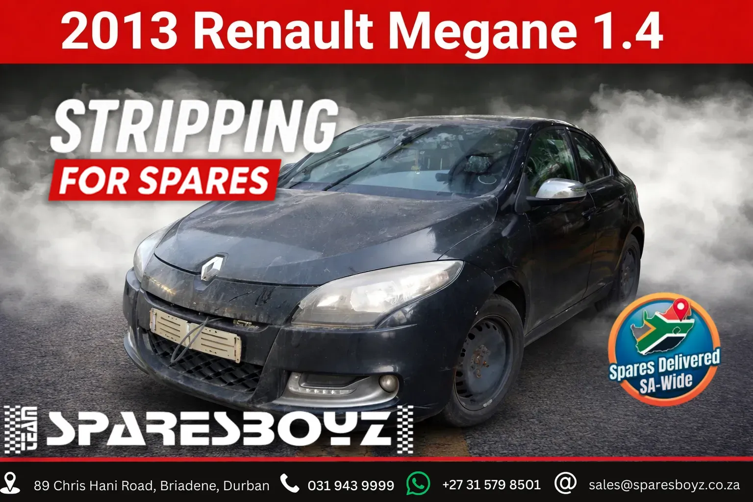 2013 Renault Megane H4J view 1