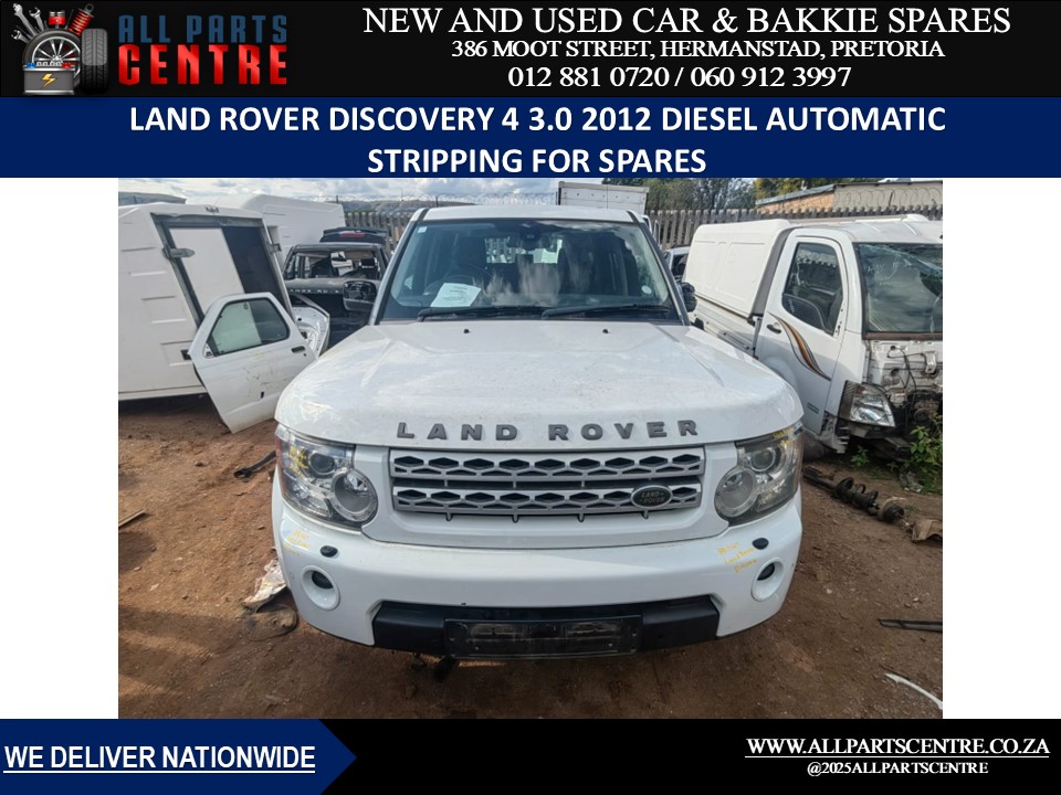 2012 Land Rover Discovery 4  Stripping For Spares