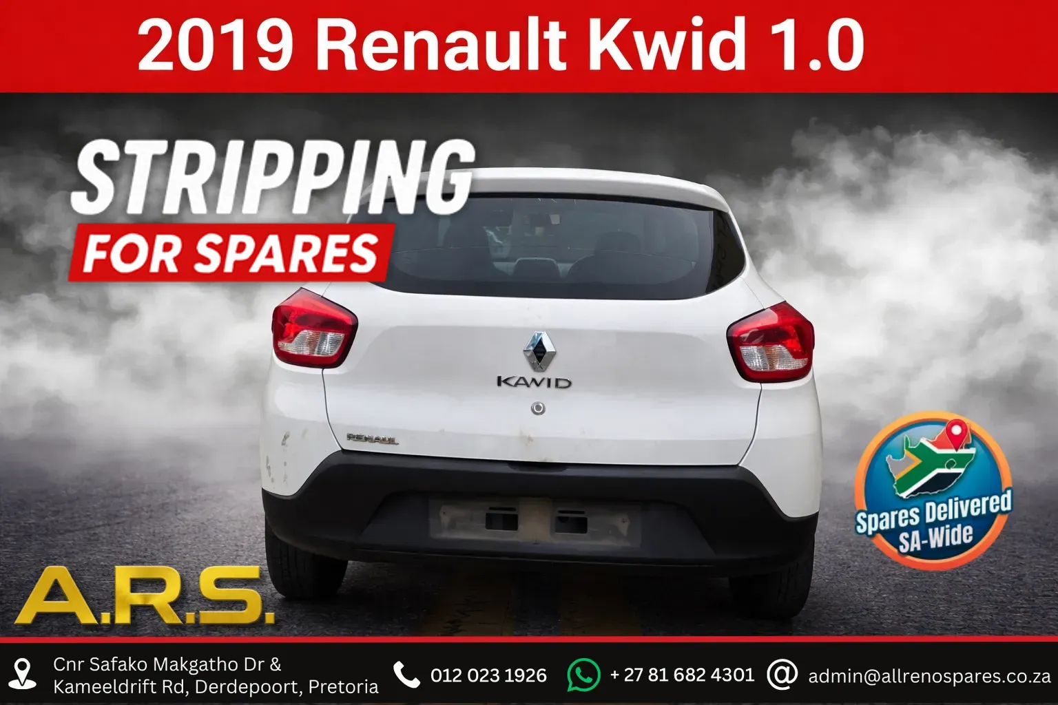 2019 Renault Kwid B4DA404E129699 view 1