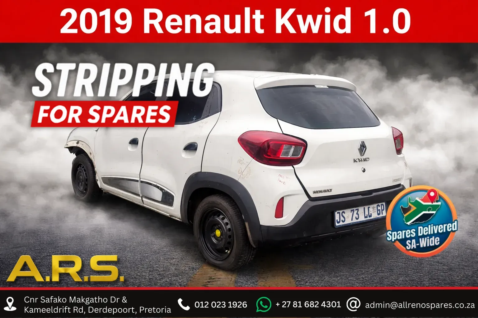 2019 Renault Kwid B4DA404E206649 view 1