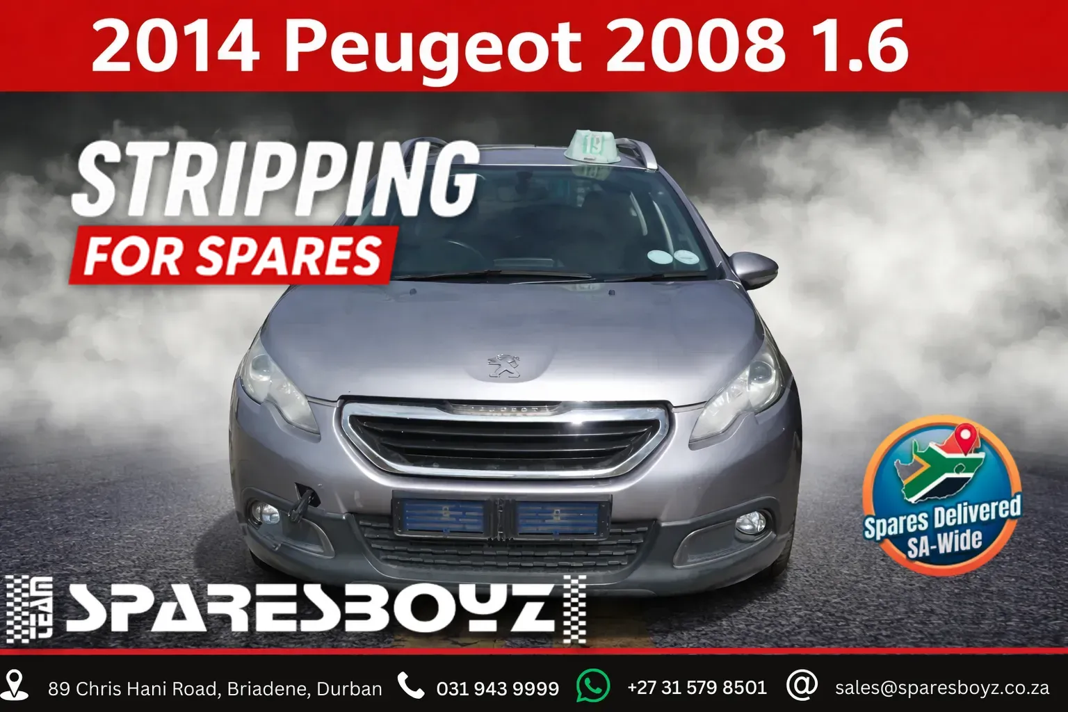 2014 Peugeot 2008 10F view 1