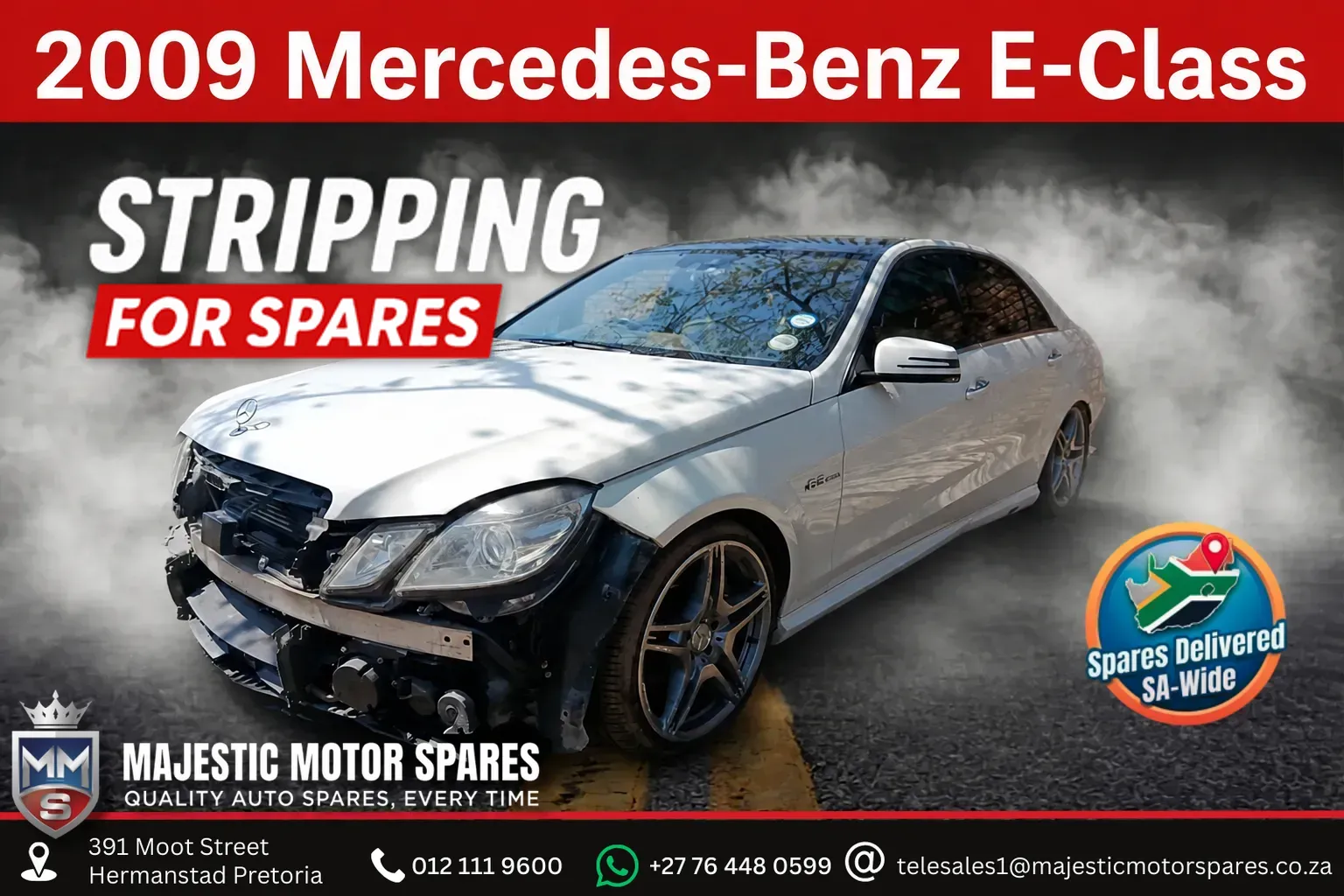 2009 Mercedes-Benz E-Class M156 view 1