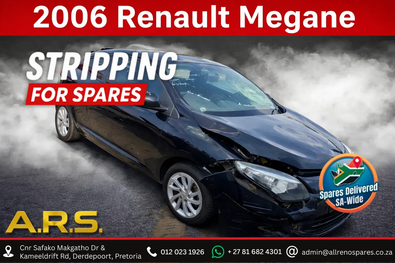 2006 Renault Megane K4MR858D133028 view 1