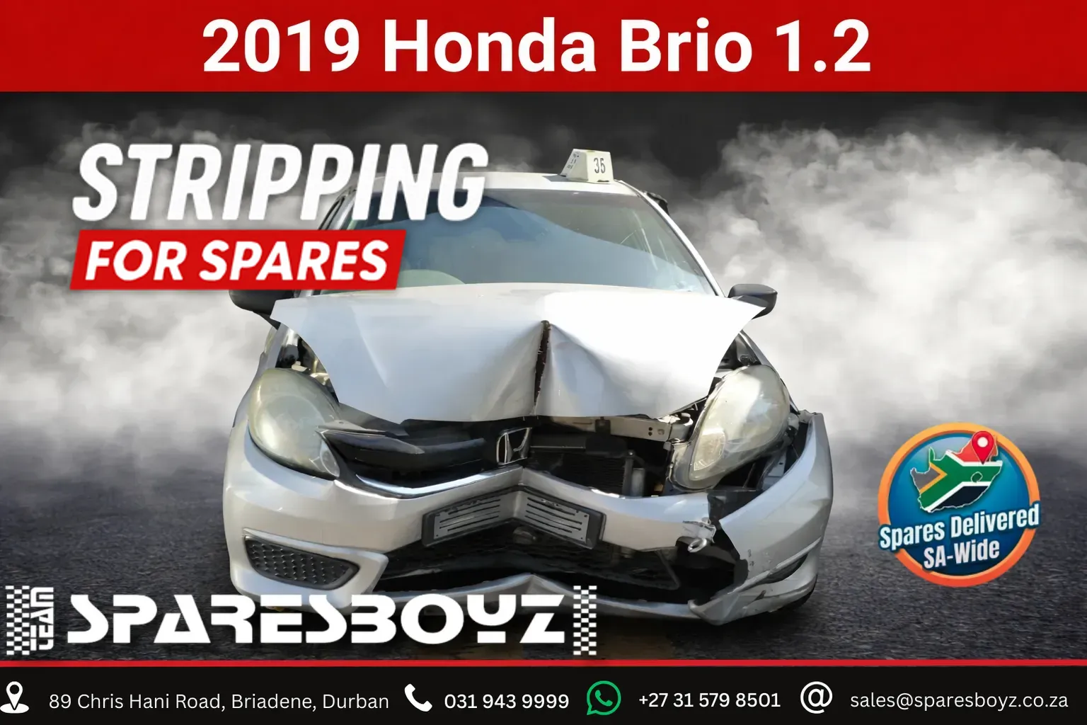 2019 Honda Brio L12B3 view 1