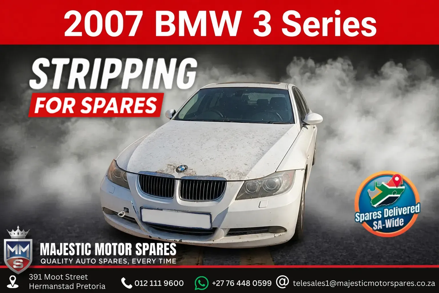 2007 BMW 3 Series N52N view 1