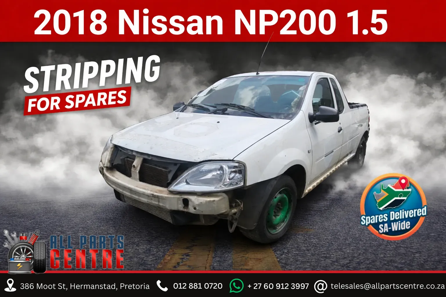 2018 Nissan NP200 K9KM view 1