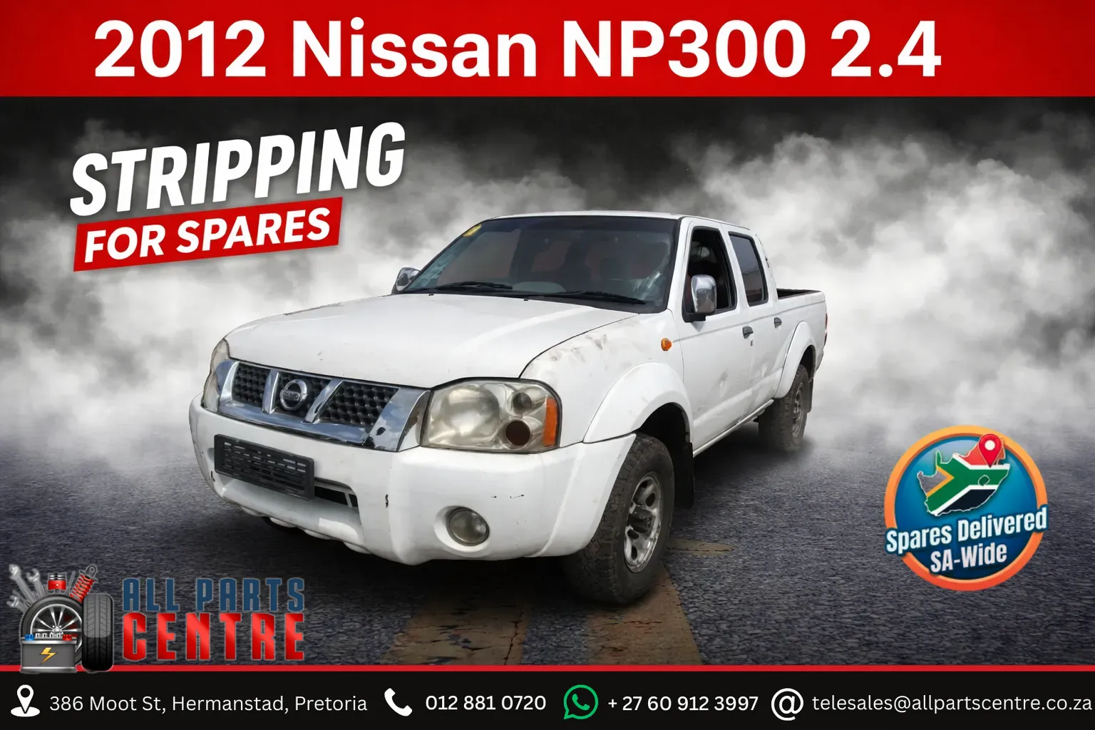 2012 Nissan NP300 KA24 view 1