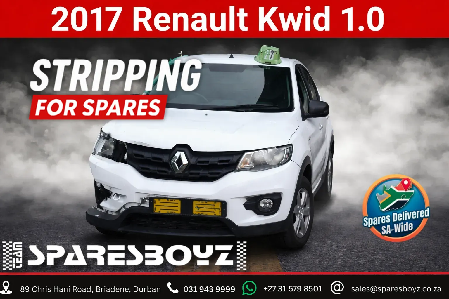 2017 Renault Kwid B4DA view 1