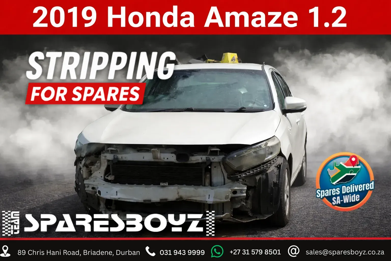 2019 Honda Amaze L12B4 view 1