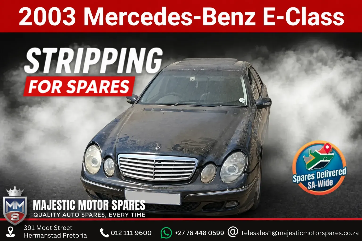 2003 Mercedes-Benz E-Class M112 view 1