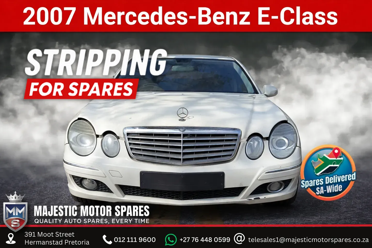 2007 Mercedes-Benz E-Class M272 view 1
