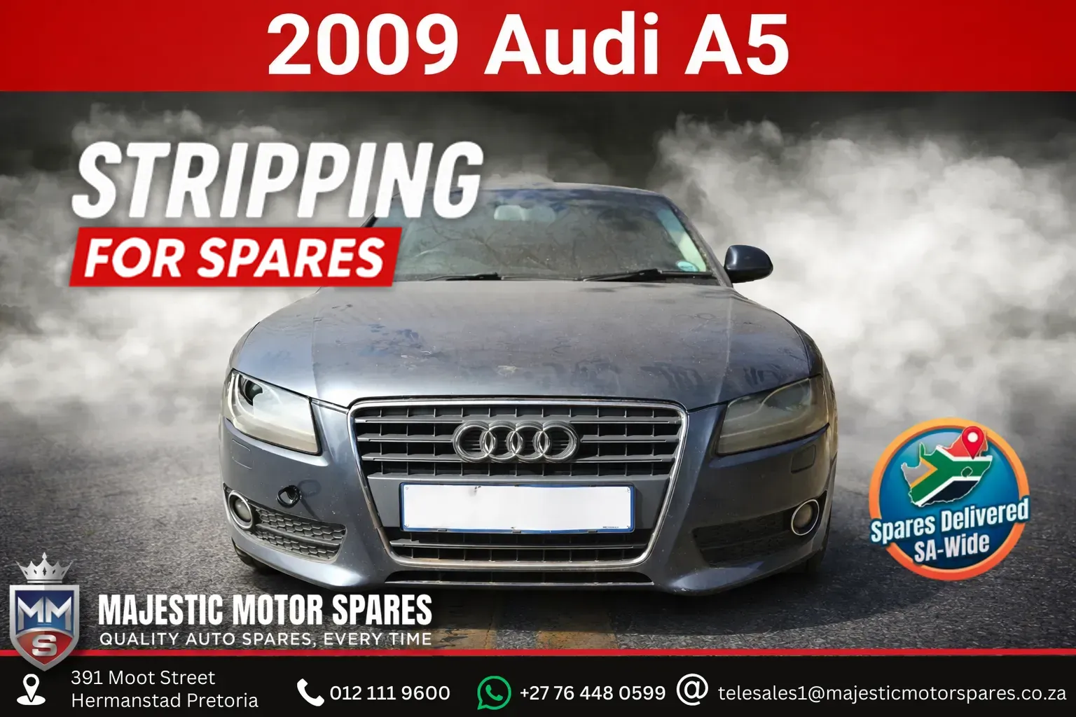 2009 Audi A5 CDN view 1