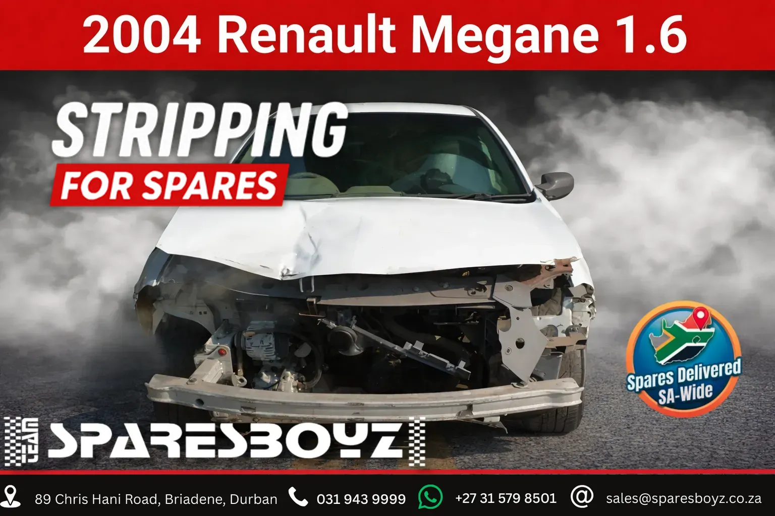 2004 Renault Megane 4KM view 1