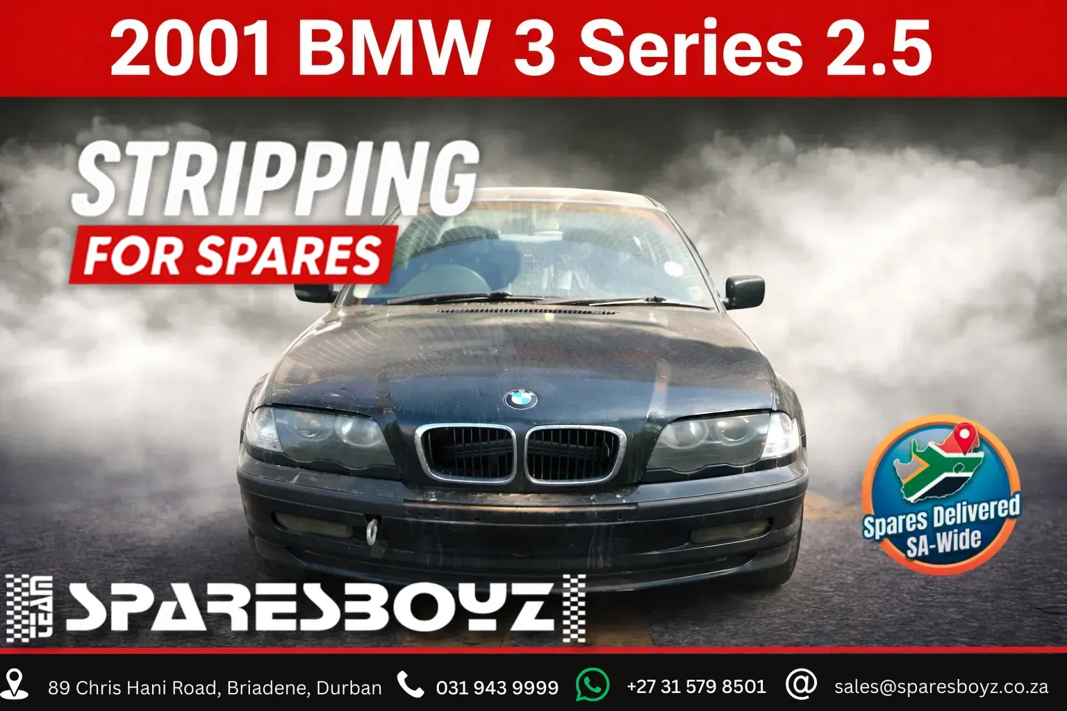 2001 BMW 3 Series M54 view 1