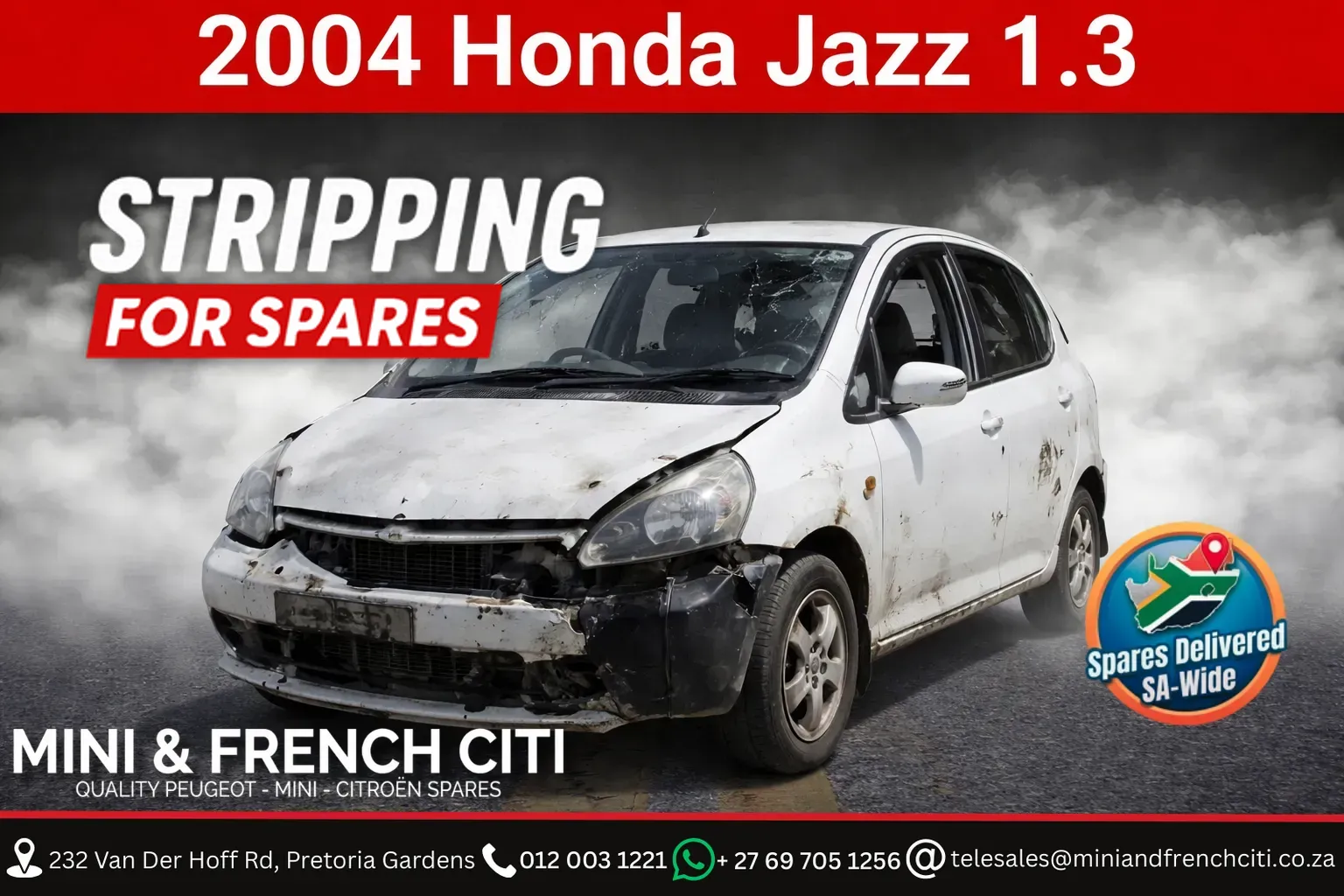 2004 Honda Jazz L13A1 view 1